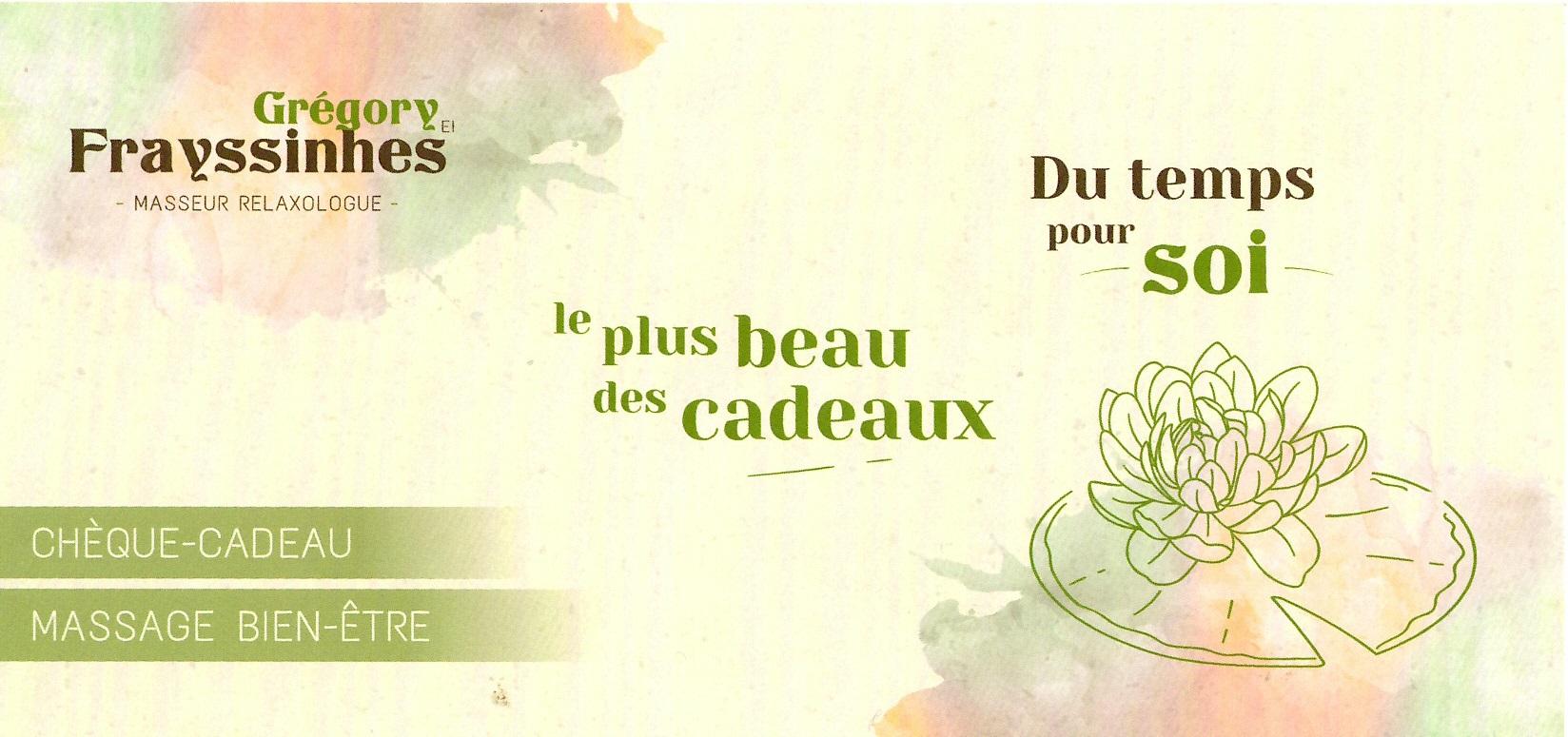 Cheque cadeau verso